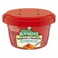 Chef Boyardee Spaghetti Meatballs Microwave
