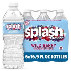 Splash Refresher Wild Berry Flavored Bottled Water
