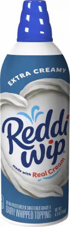 Reddi-wip Extra Creamy Whipped Topping