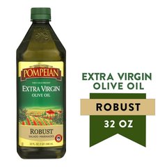 Pompeian Pure Cold Pressed Extra Virgin Robust Olive Oil 32 Ounces