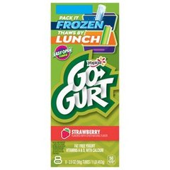 Go-GURT Strawberry Yogurt Tubes