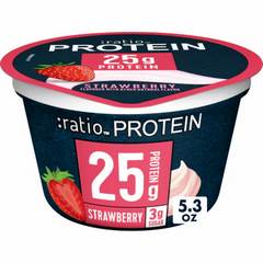 Ratio Protein Strawberry Yogurt Cultured Dairy Snack