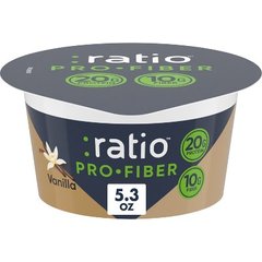 Ratio 20g Protein Pro Fiber Vanilla Dairy Snack 5.3 oz