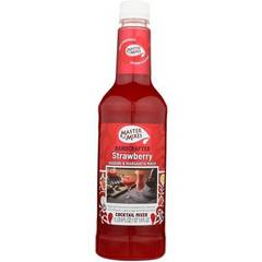 Master of Mixes Handcrafted Strawberry Daiquiri & Margarita Cocktail Mixer, 33.8 fl oz