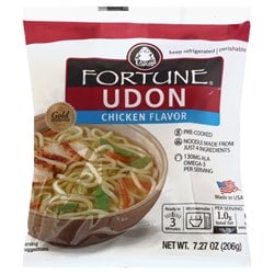 Fortune Chicken Flavor Udon Noodles, 7.27 oz