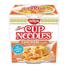 Nissin Cup Noodles Ramen Noodle Soup Chicken Flavor - 12-2.25 Oz