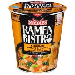 Nissin Cup Noodles Bistro Sicchuan Garlic Chicken Ramen