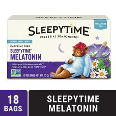 Celestial Seasonings Caffeine Free Sleepytime Wellness Tea Plus Melatonin