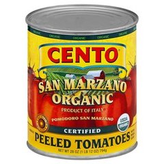 Cento San Marzano Organic Peeled Tomato, 28 oz