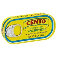 Cento Flat Fillet Anchovies in Olive Oil