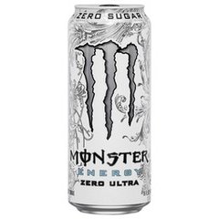 Monster Energy Zero Ultra Sugar Free Energy Drink 16 oz