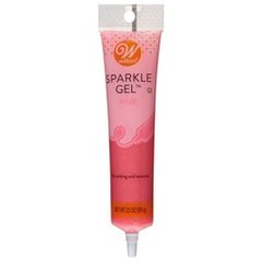 Wilton Pink Sparkle Gel 3.5 oz