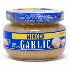Spice World Minced Garlic 4.5 oz