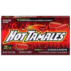 Hot Tamales Chewy Fierce Cinnamon Candies 4.25 oz 4.25 oz