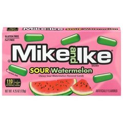 Mike & Ike Sour Watermelon Chewy Candy, 4.25 oz