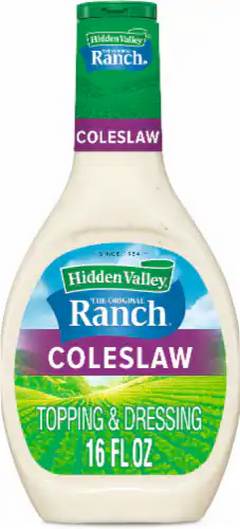 Hidden Valley Coleslaw Salad Dressing & Topping 16 fl oz