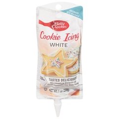 Betty Crocker White Cookie Decorating Icing Vanilla Flavor 7 Ounce Pouch