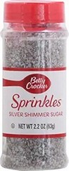 Betty Crocker Cupcake Gems Silver Sugar - 2.0 Oz