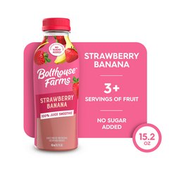 Bolthouse Farms Strawberry Banana Fruit Juice Smoothie