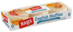 Bays Sourdough English Muffins, 6 ct
