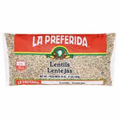 La Preferida Lentils Lentejas
