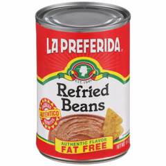 La Preferida Fat Free Authentic Flavor Refried Beans 16 oz 16 oz Can