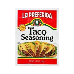 La Preferida Taco Seasoning 1.25 oz 1.25 oz Pouch