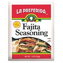 La Preferida Fajita Seasoning 1.25 oz 1.25 oz Envelope