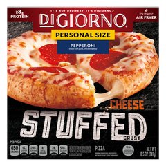 Digiorno Frozen Pizza Pepperoni Pizza on a Stuffed Pizza Crust Personal Pizza 8.5 oz