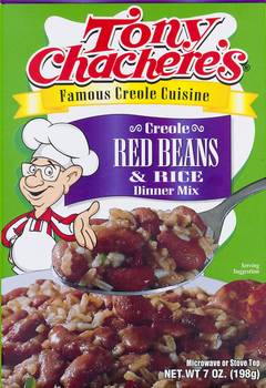 Tony Chachere's Creole Red Beans & Rice Dinner Mix, 7 oz