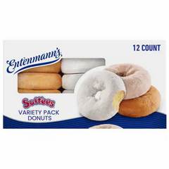 Entenmann's Soft'ees Variety Pack Donuts 12 Count - 18.5 Oz