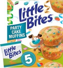 Entennmann's Little Bites Party Cake Mini Muffins