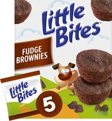 Entenmann's Little Bites Kosher Dairy Real Fudge Mini Brownies 5 Packs 9 oz Multipack 5 Cnt