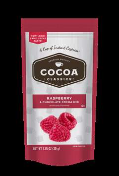 Cocoa Classics Chocolate Raspberry 1.25 Ounce