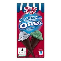 Joy Oreo Sugar Cones 12 ct