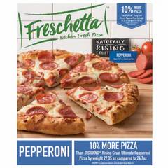 Freschetta Pepperoni Naturally Rising Crust Frozen Pizza 27.34 oz