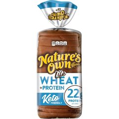 Nature's Own Life Wheat + Protein Keto Friendly Sliced Bread, 16 oz