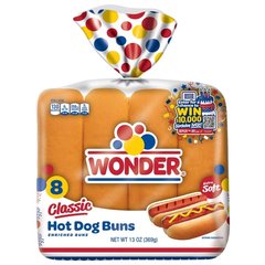 Wonder Classic Hot Dog Buns 8ct 13 oz