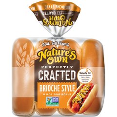 Nature's Own Perfectly Crafted Hot Dog Buns, 8 ct