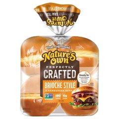Nature's Own Perfectly Crafted Hamburger Buns, 8 ct