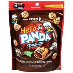 Meiji Hello Panda Chocolate Bite Size Cookies 7 oz