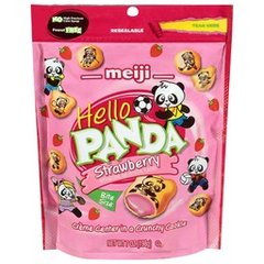 Meiji Hello Panda Strawberry Bite Size 7 oz