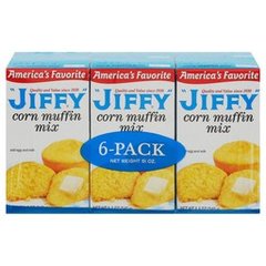 Jiffy Corn Muffin Mix 6 pk Boxes, 8.5 oz
