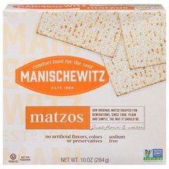 Manischewitz Kosher Unsalted Matzos, 10 oz