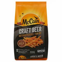 Mccain Craft Beer Battered Fries 22 oz (Frozen Potatoes) 22 oz