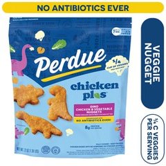 PERDUE CHICKEN PLUS Plant-Based Chicken Breast Vegetable Dino Nuggets - 22 Oz