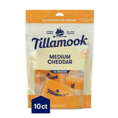 Tillamook Medium Cheddar Snack Cheese