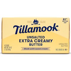 Tillamook Extra Creamy Unsalted Butter Sticks