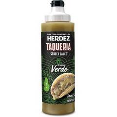 Herdez Original Verde Taqueria Street Taco Sauce, 9 oz