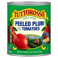Tuttorosso Peeled Plum Italian Style Tomatoes